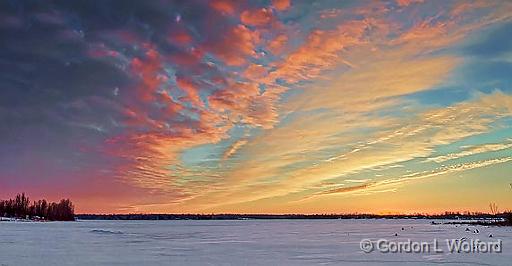 Bellamys Lake At Sunrise_05588-9.jpg - Photographed near Toledo, Ontario, Canada.